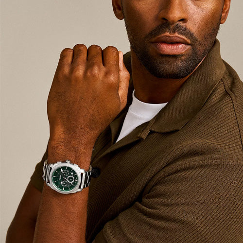 Fossil Machine Green Dial Men 42mm FS6079 - Image 2