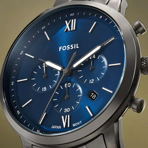Fossil Neutra Blue Dial Men 44mm FS6111 - Image 4