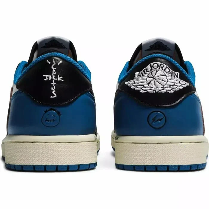Fragment Design x Travis Scott x Air Jordan 1 Retro Low - Image 4