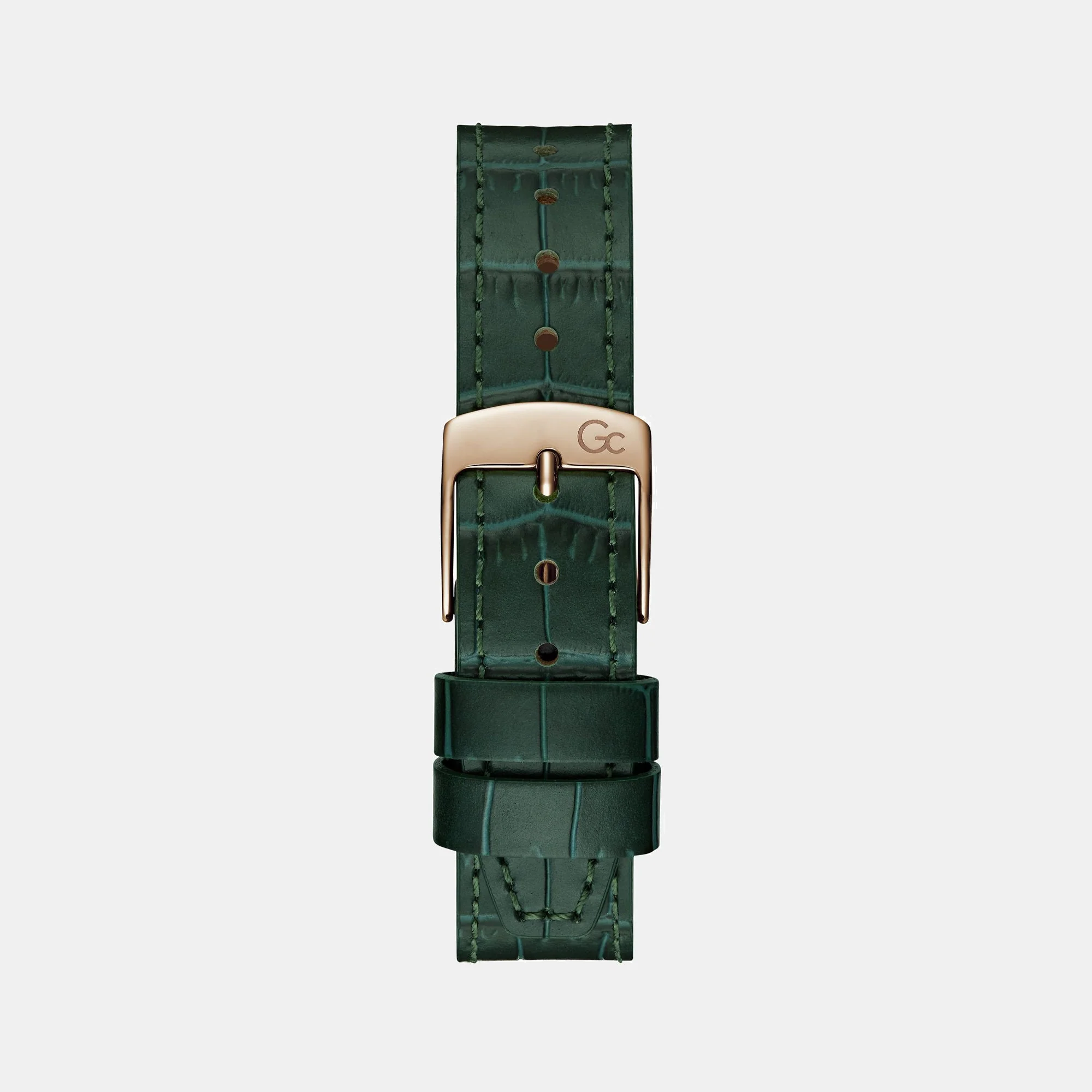 Coussin Sleek Women Quartz Green Dial Analog Leather Watch Z25004L9MF - Image 5