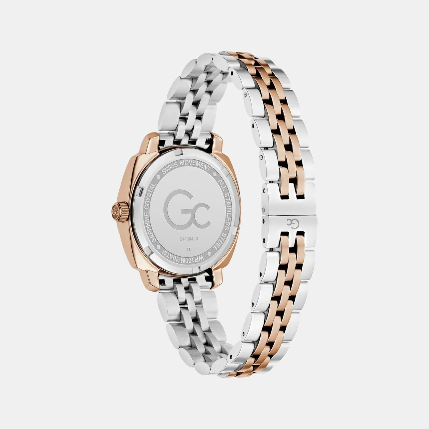 Gc Flair Coussin Lady Women Quartz Green Dial Analog Stainless Steel Watch Z44004L3 - Image 8