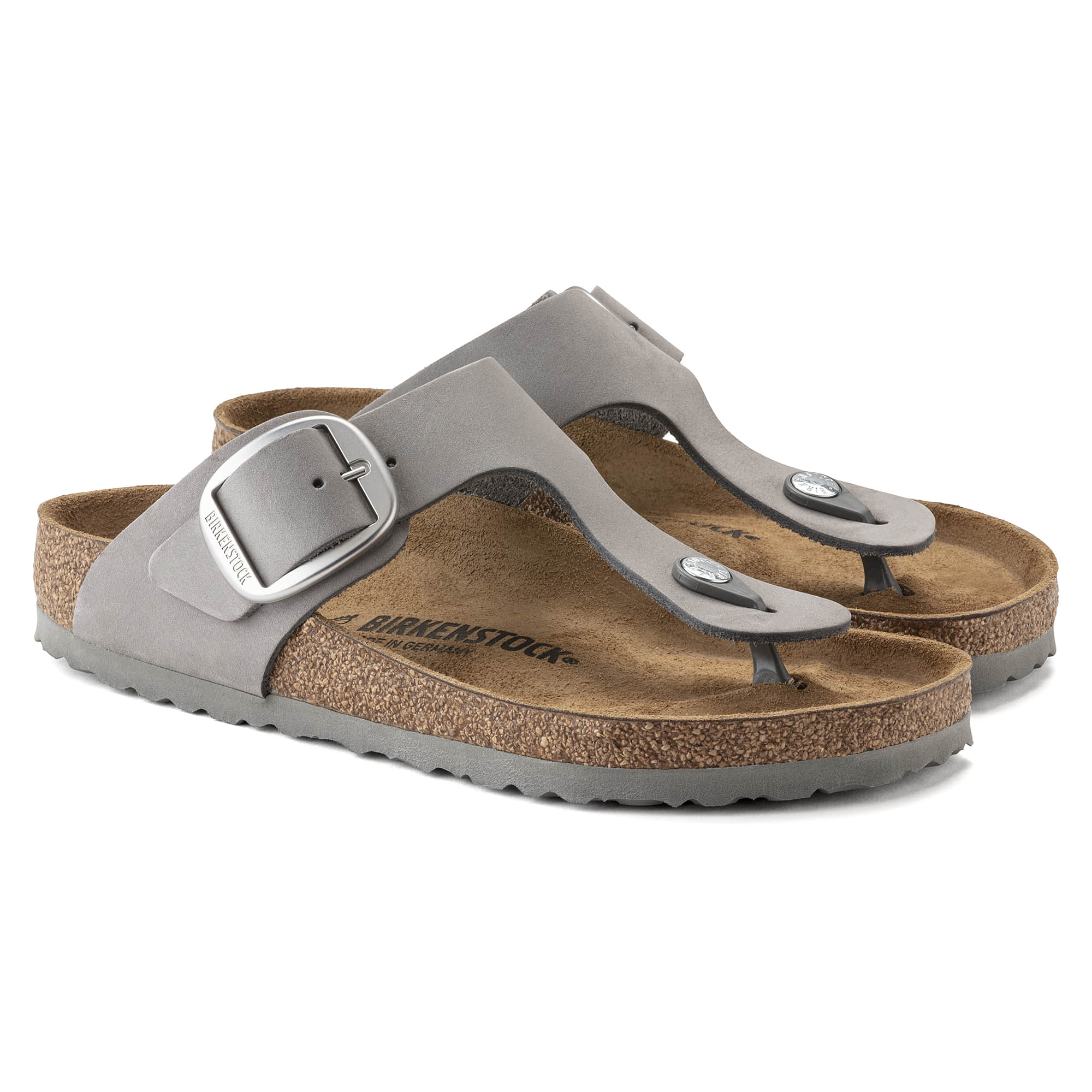 Gizeh Big Buckle Nubuck Leather - Image 4