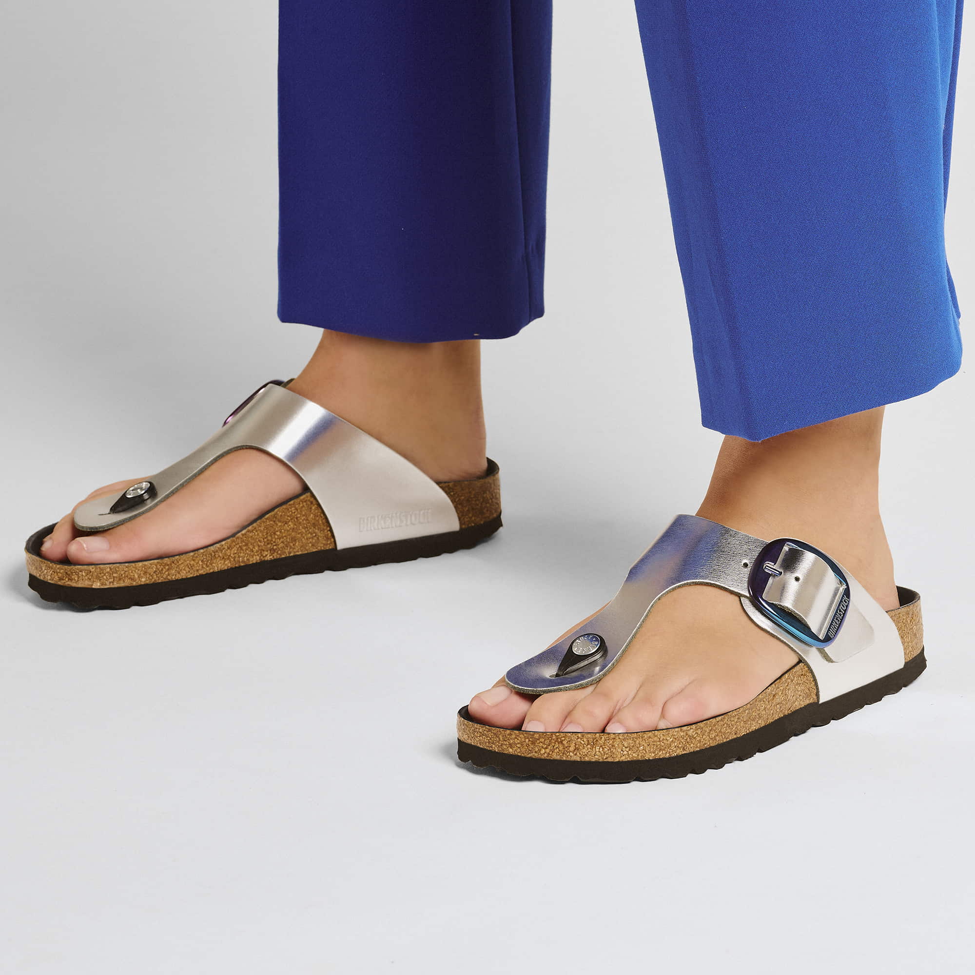 Gizeh Big Buckle Natural Leather - Image 6