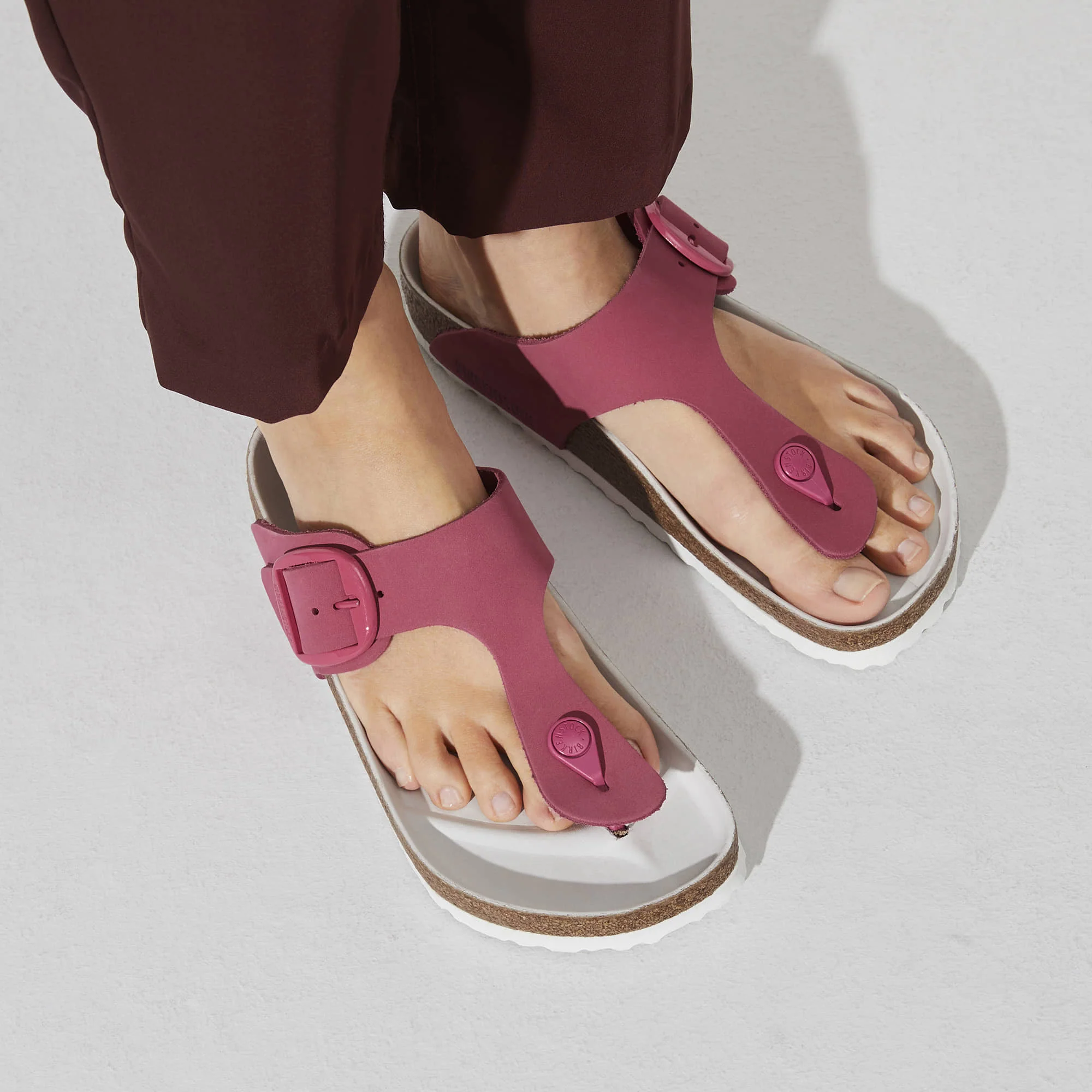 Gizeh Big Buckle Nubuck Leather - Image 8