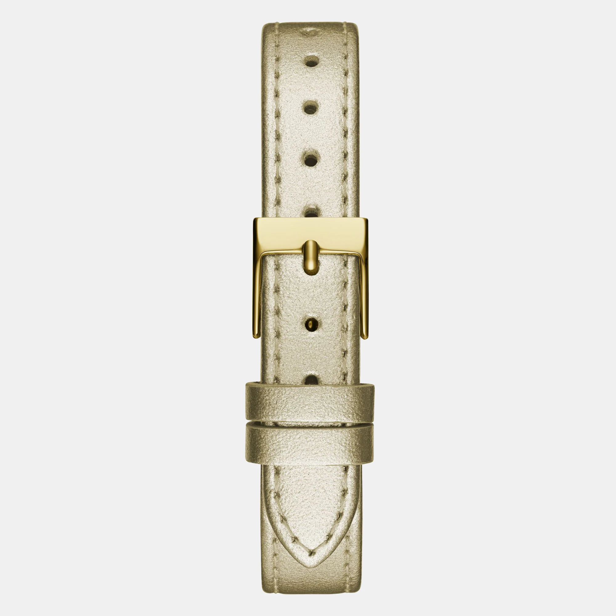 Array Women Quartz Champagne Dial Analog Leather Watch GW0614L2 - Image 3