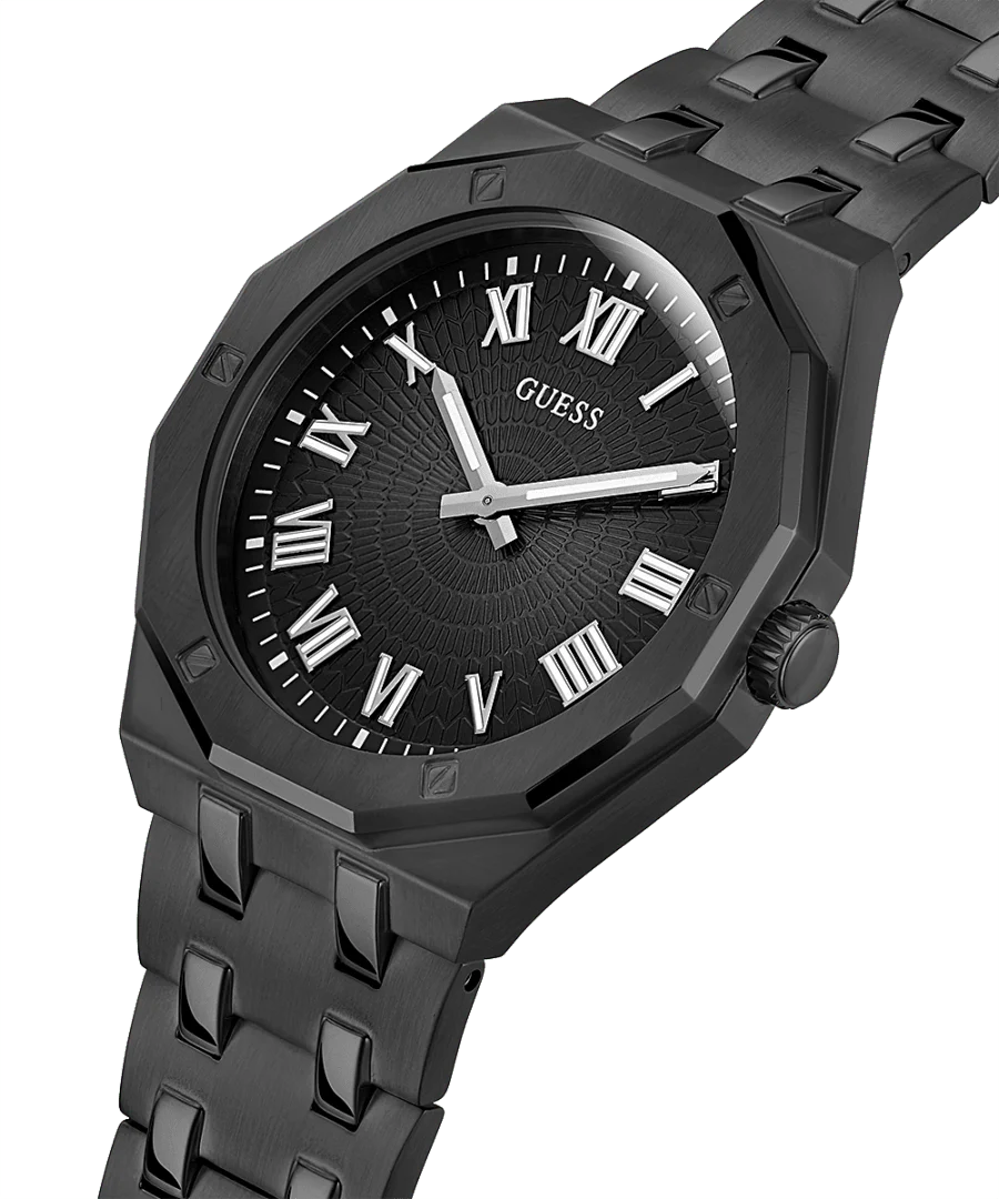 Guess Asset Black Dial Men 42.5mm