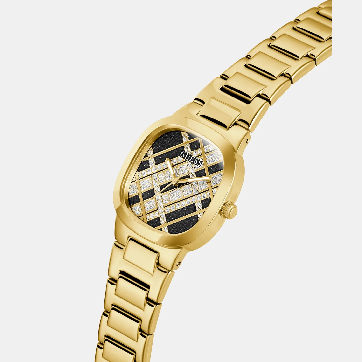 Clash Women Quartz Two Tone Dial Analog Stainless Steel Watch GW0600L2 - Image 4