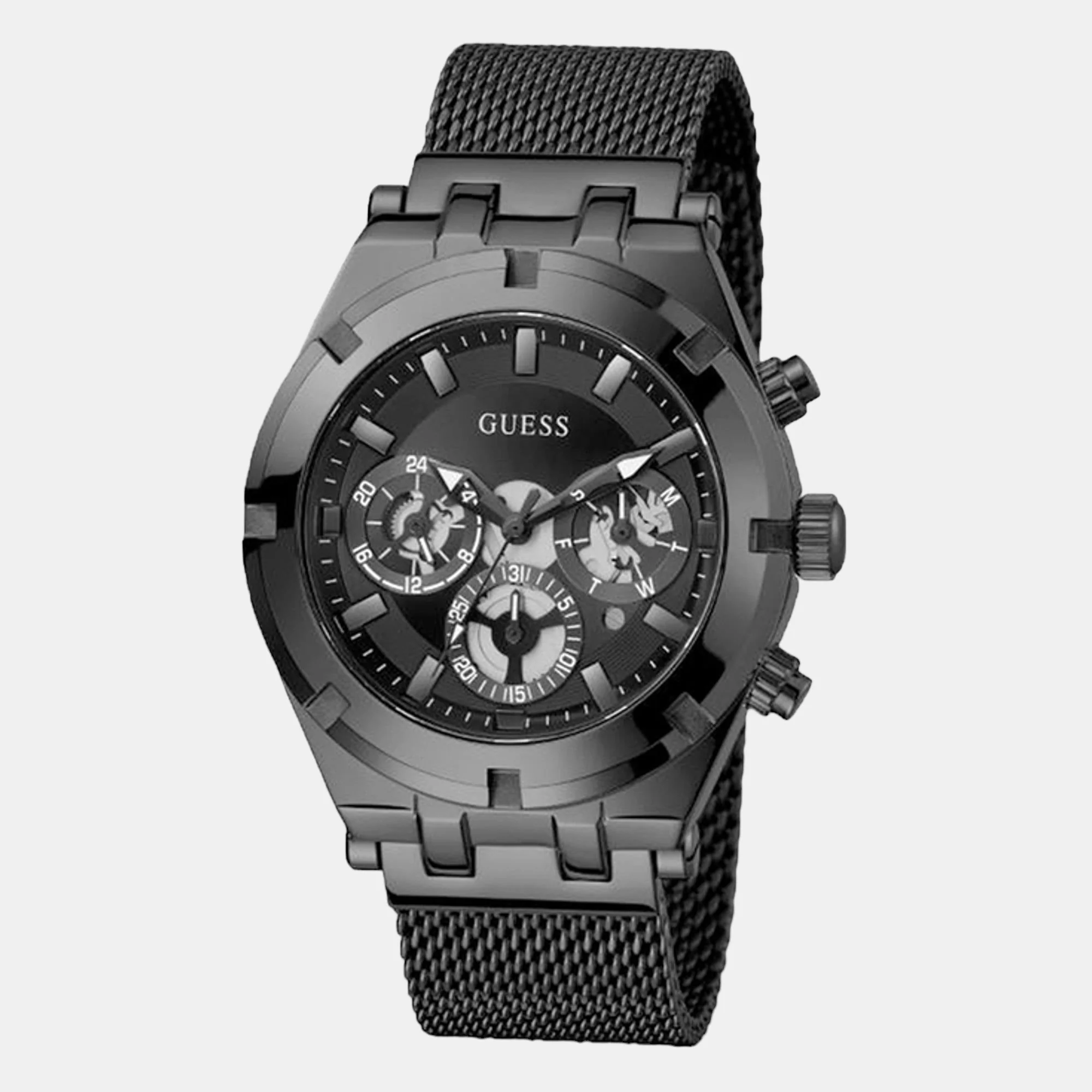 Continental Men Quartz Black Dial Chronograph Stainless Steel Watch GW0582G3 - Image 4