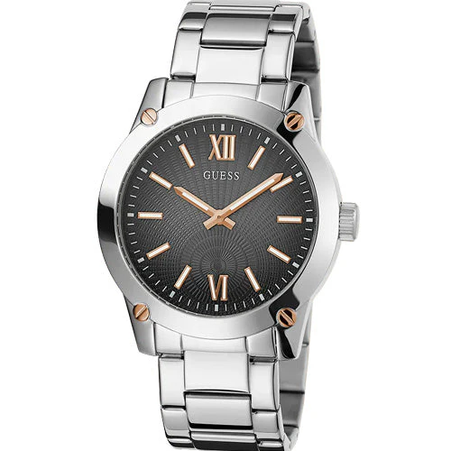 Guess Crescent Gunmetal Dial Men 44mm GW0574G1 - Image 2