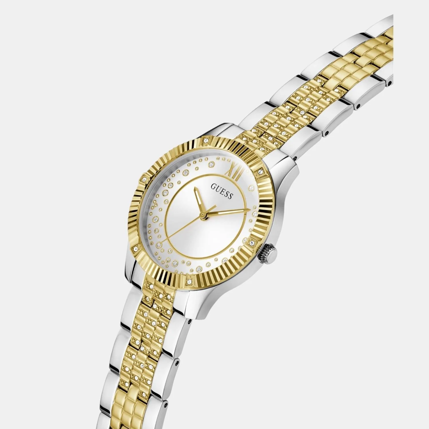 Dress Women Quartz Silver Dial Analog Stainless Steel Watch GW0765L1 - Image 3