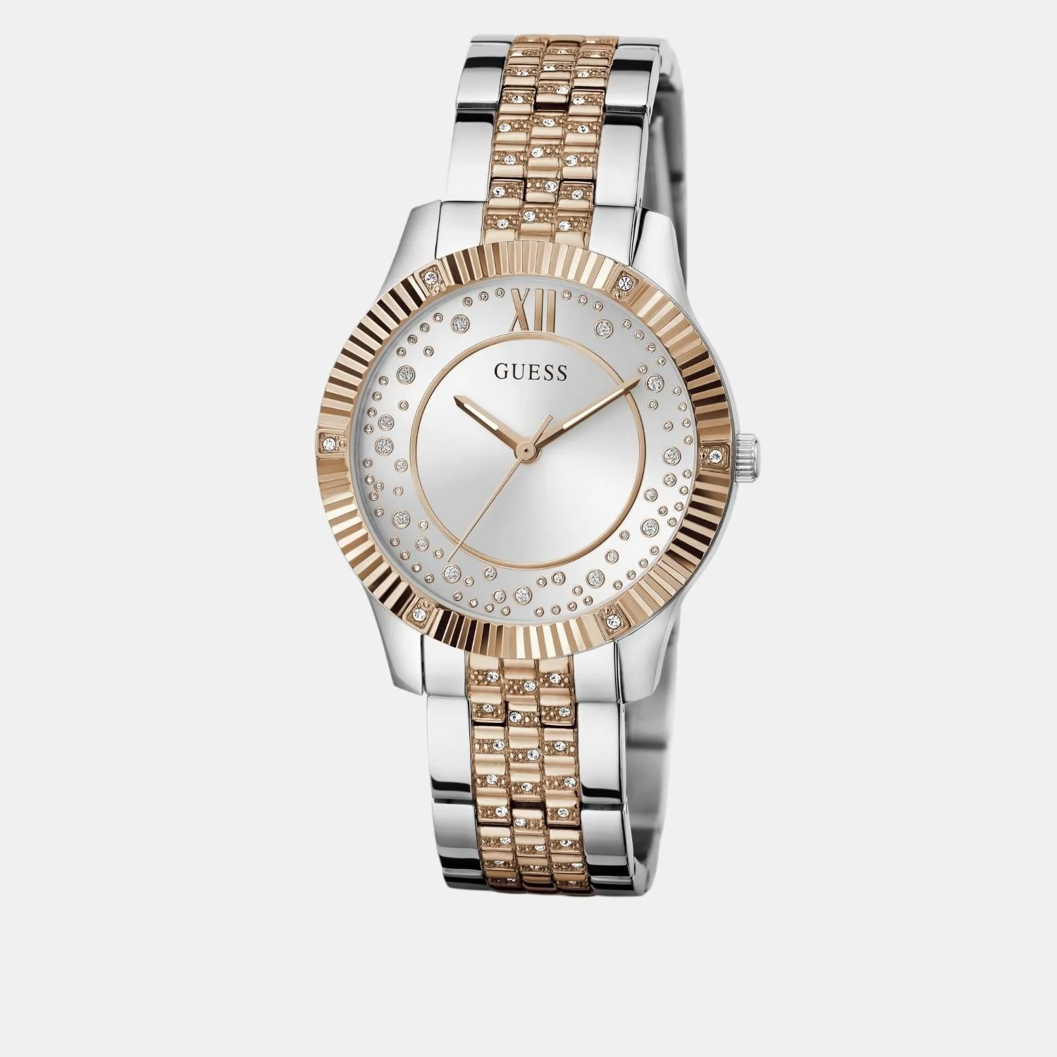 Dress Women Quartz Silver Dial Analog Stainless Steel Watch GW0765L2 - Image 2