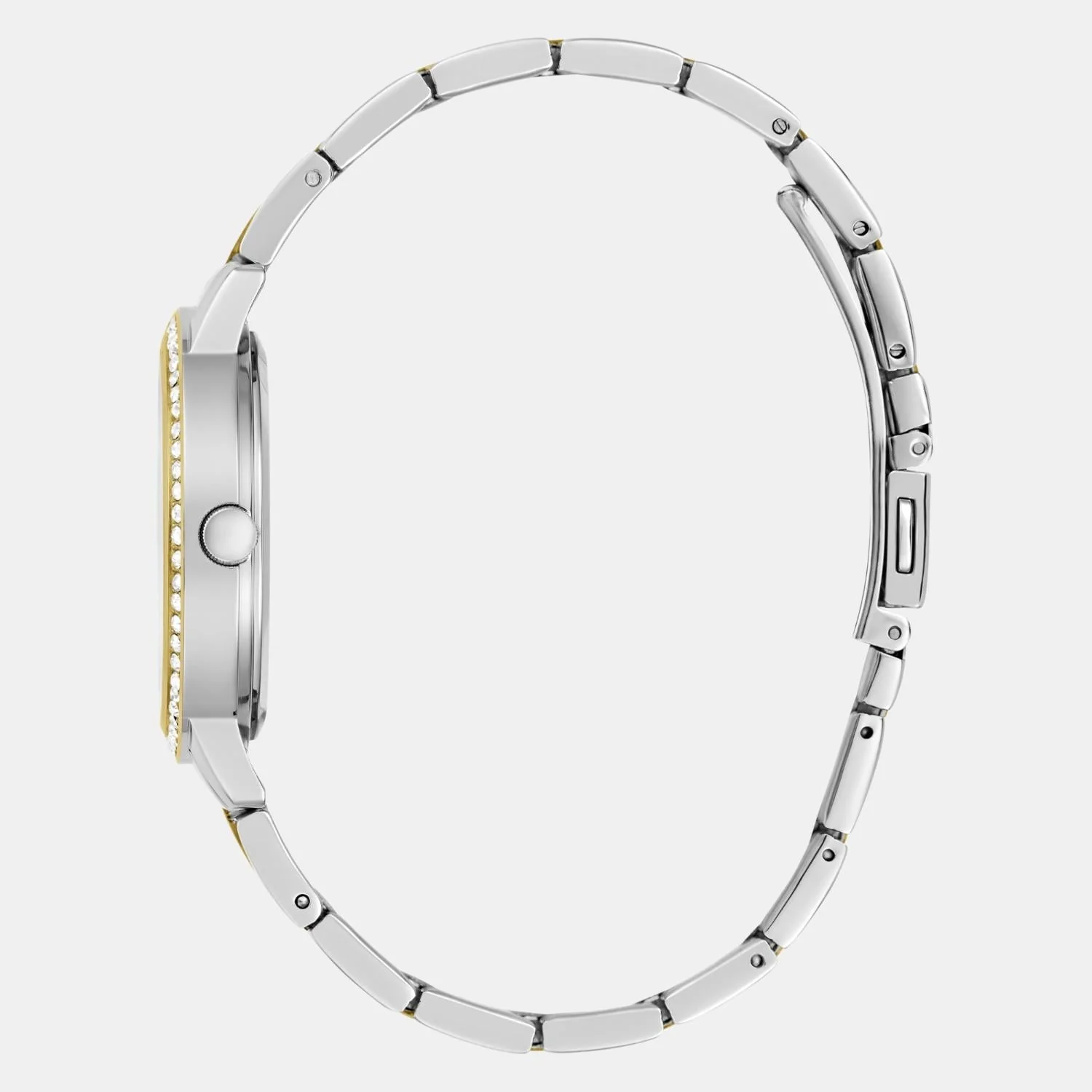 Dress Women Quartz White Dial Analog Stainless Steel Watch GW0725L1 - Image 4