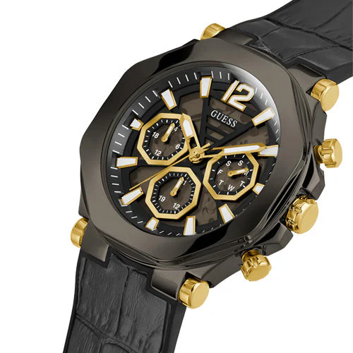 Guess Edge Black Dial Men 46mm GW0492G1 - Image 3