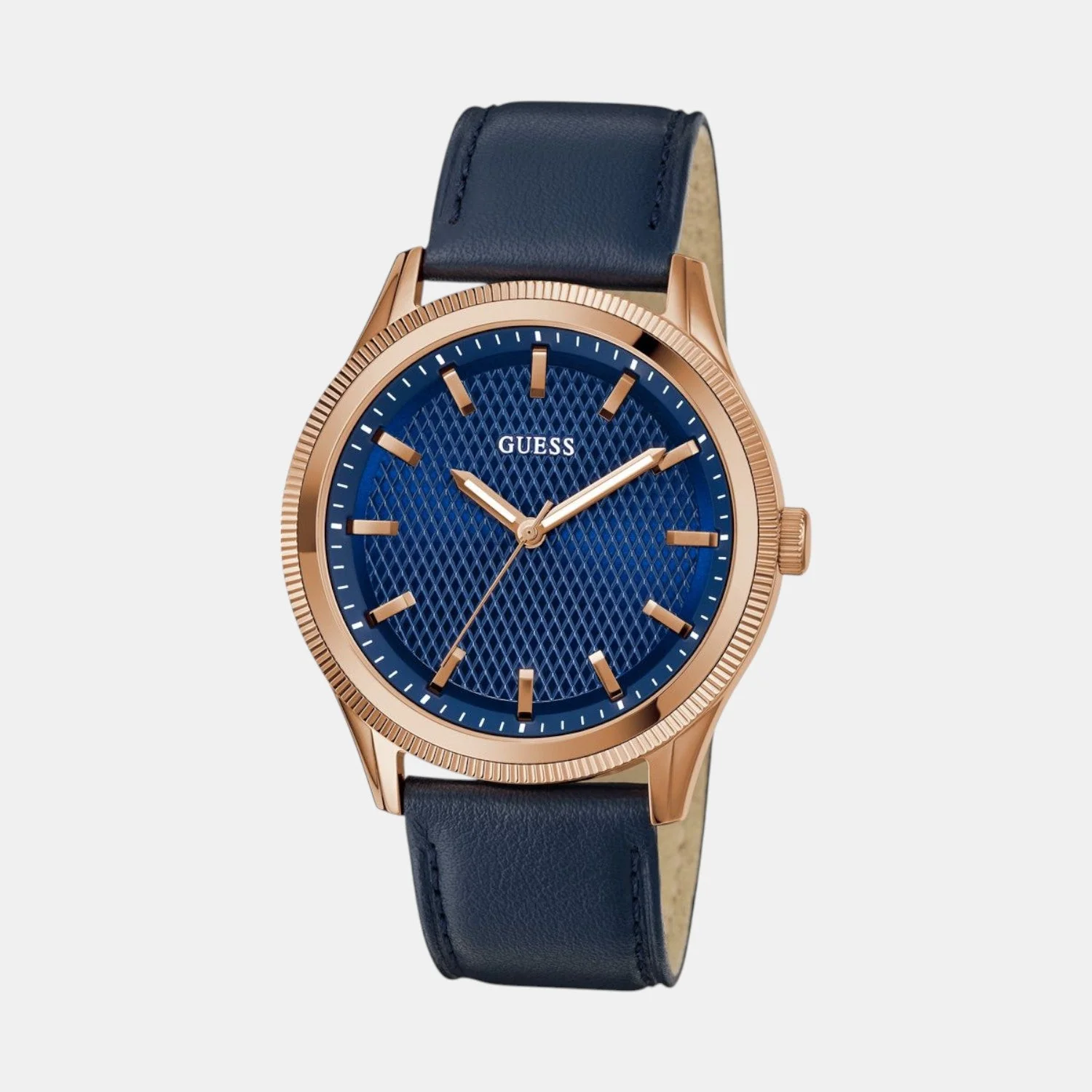 Guess Dress Women Quartz Blue Dial Analog Leather Watch GW0846G2 - Image 2