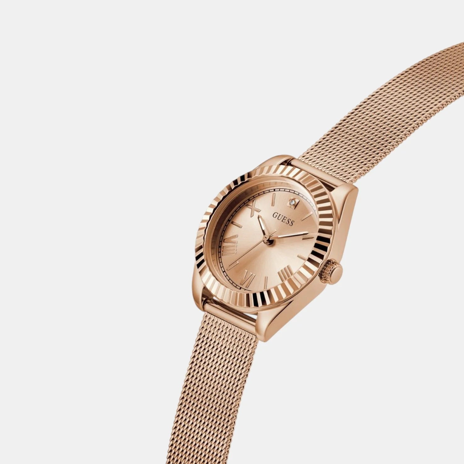 Guess Dress Women Quartz Rose Gold Dial Analog Mesh Watch GW0842L3 - Image 4