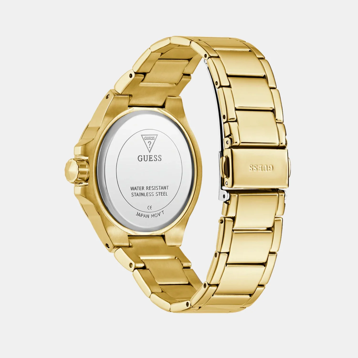 Guess Trend Women Quartz Champagne Dial Multi-Function Stainless Steel Watch GW0878L2 - Image 4