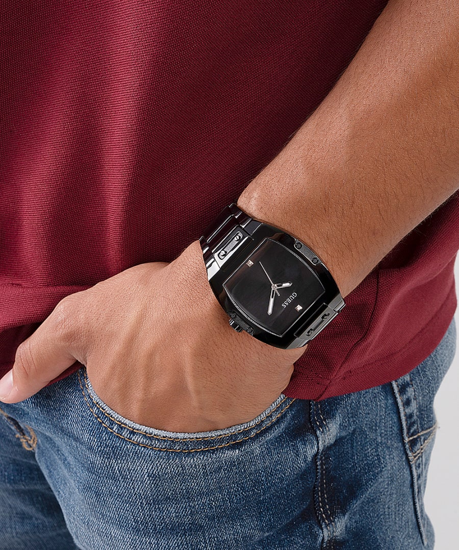 Guess Phoenix Black Dial Men 39mm - Image 3