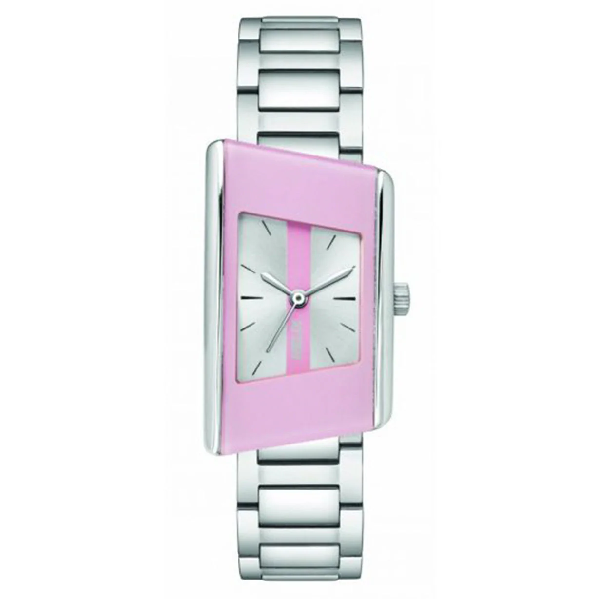 Helix Analog Rectangular Silver Dial