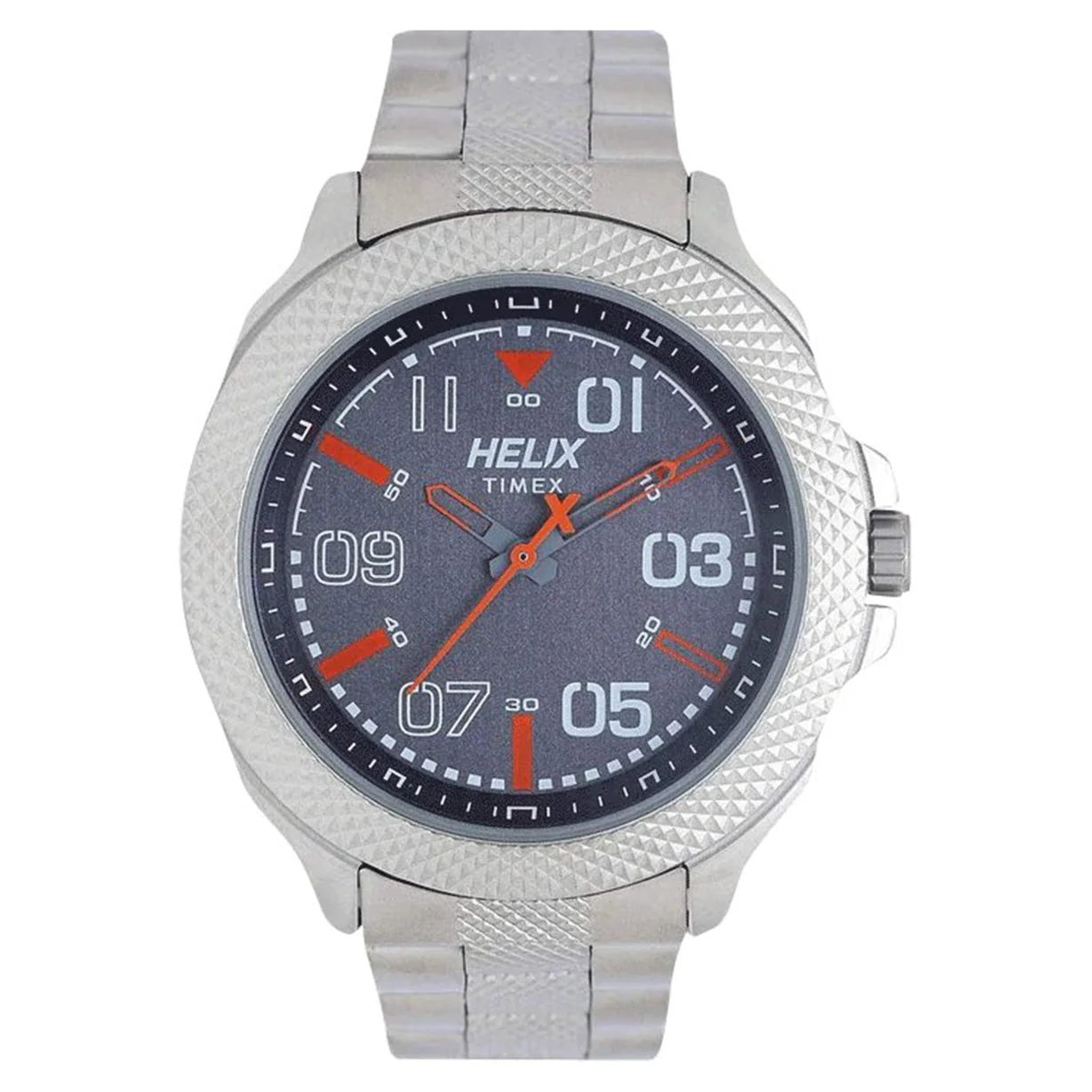 Helix Blue Dial Stainless Steel Strap - Image 2