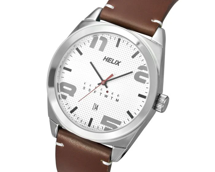 Helix Hustlers Silver Dial