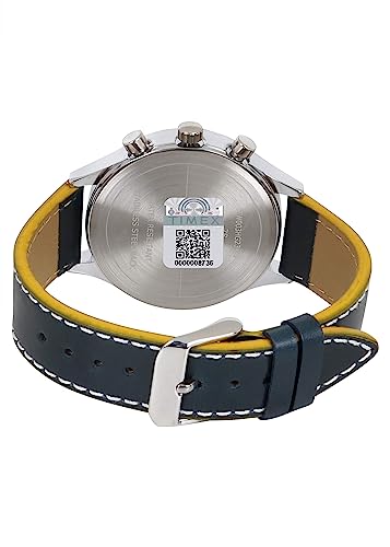 Helix Silver Dial Leather Strap - Image 3