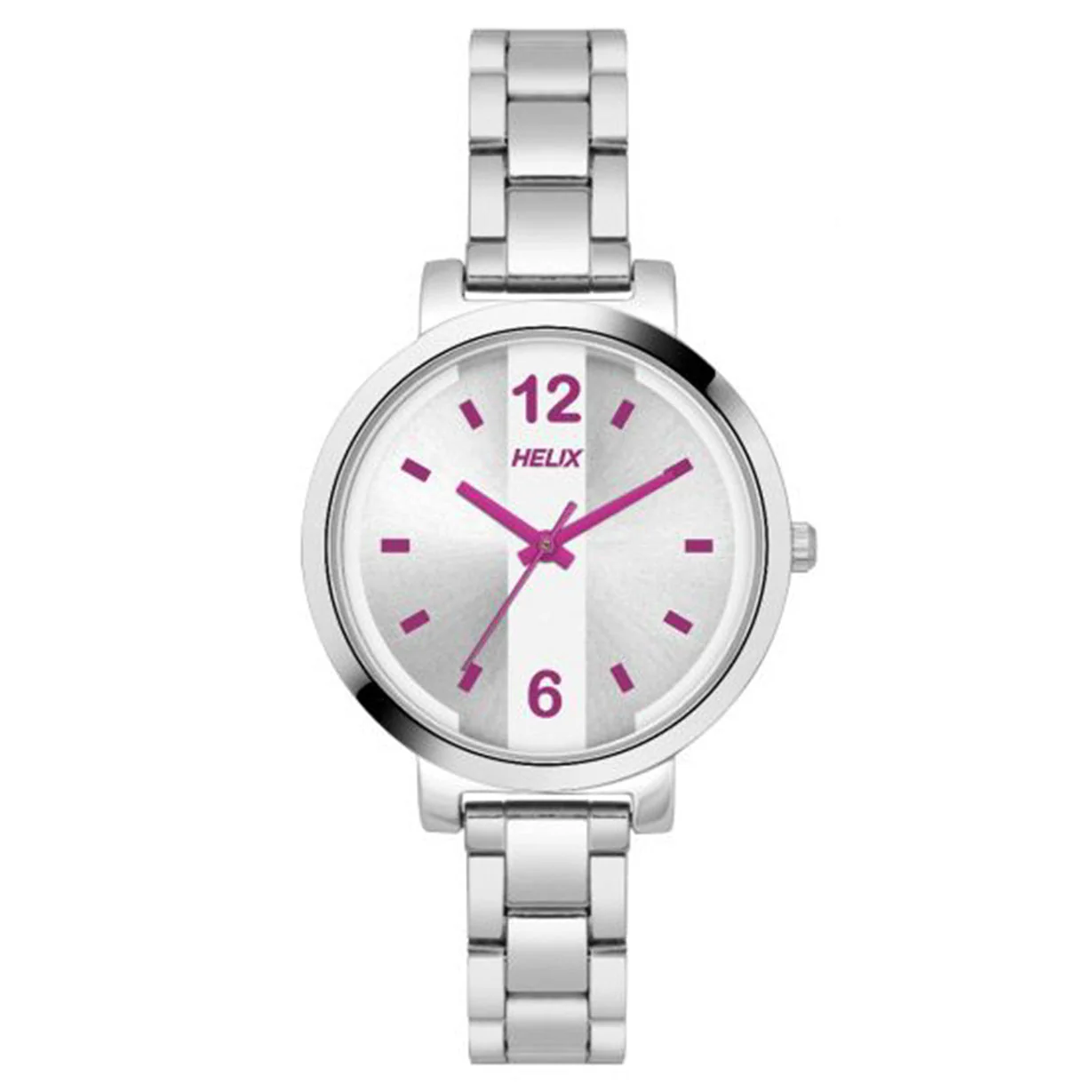 Helix Women Silver Stainless Steel Bracelet - Image 3