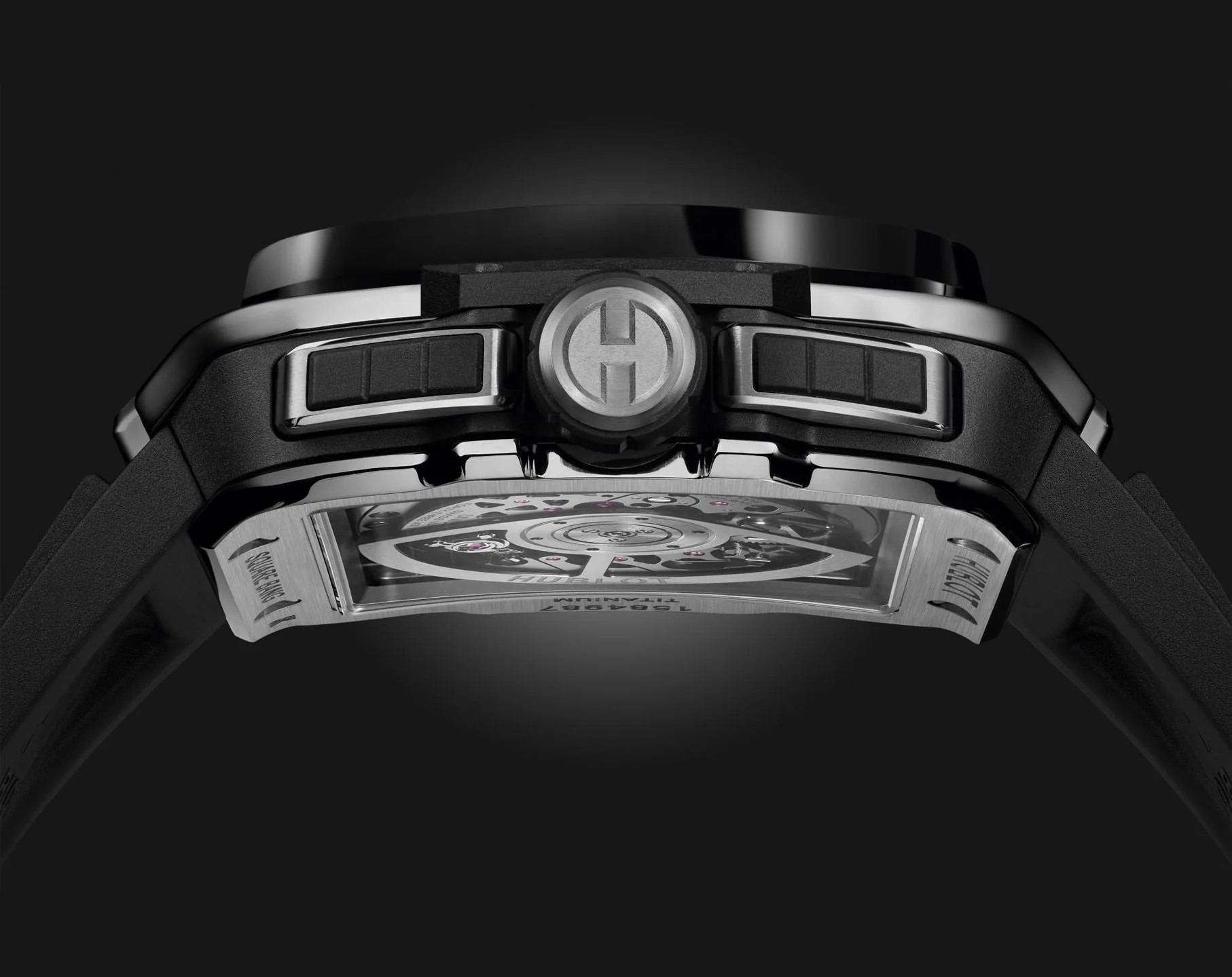 Hublot Square Bang Unico Titanium Ceramic Skeleton Dial Men 42mm - Image 2