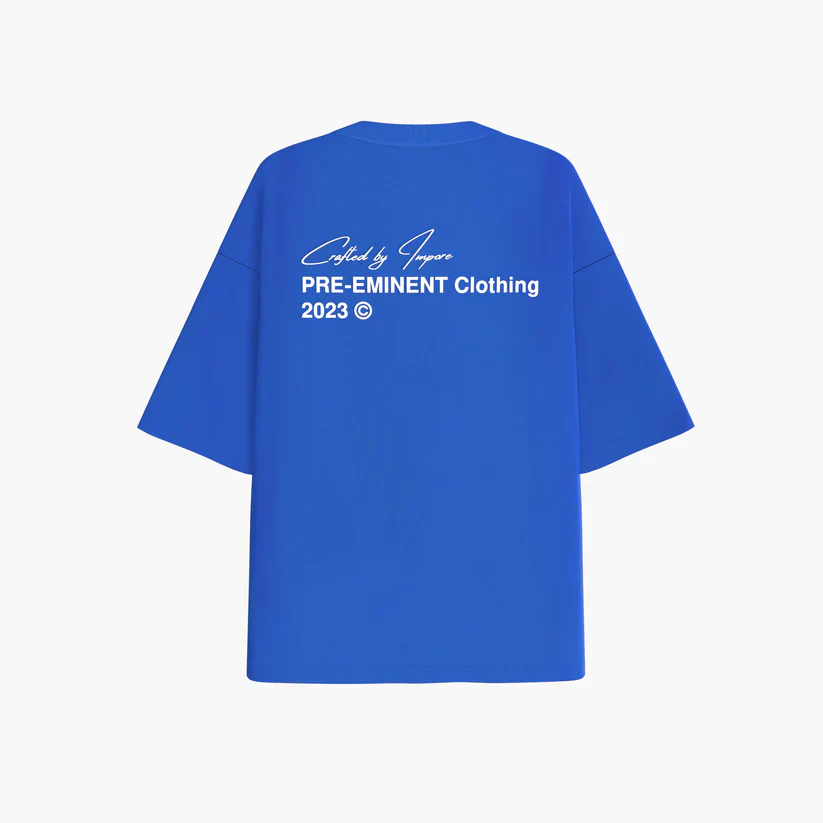 IMPORE CRAFTED BLUE T-SHIRT - Image 2