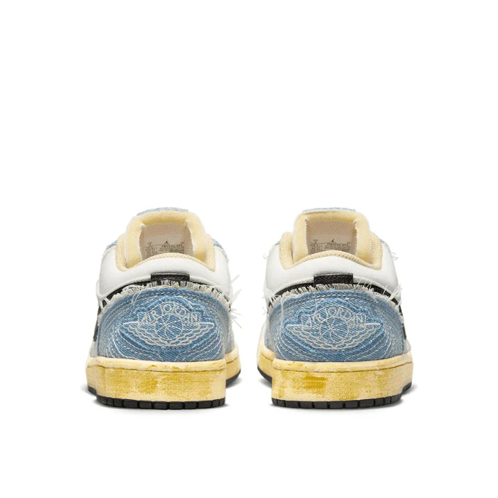 Jordan 1 Low SE WRMK Sashiko Denim - Image 3