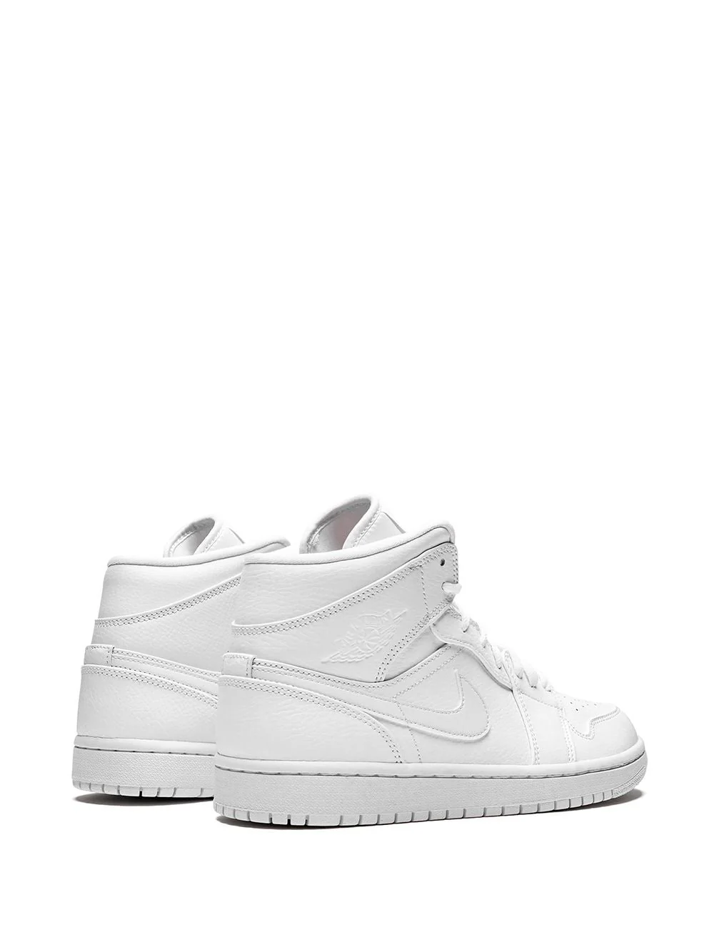Air Jordan 1 Mid Triple White - Image 3