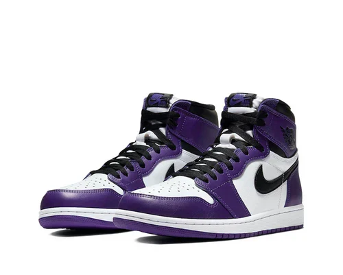 Jordan 1 Retro High Court Purple White - Image 2