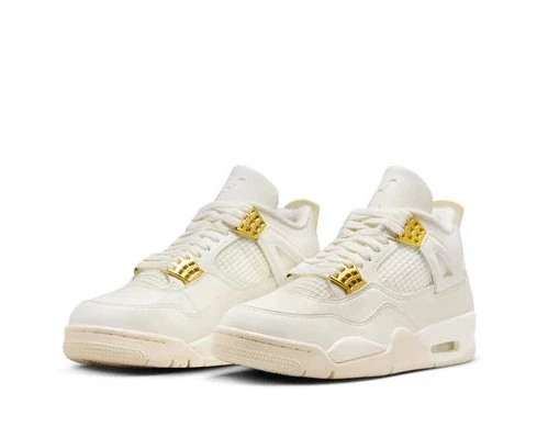 JORDAN 4 RETRO METALLIC GOLD (W) - Image 2