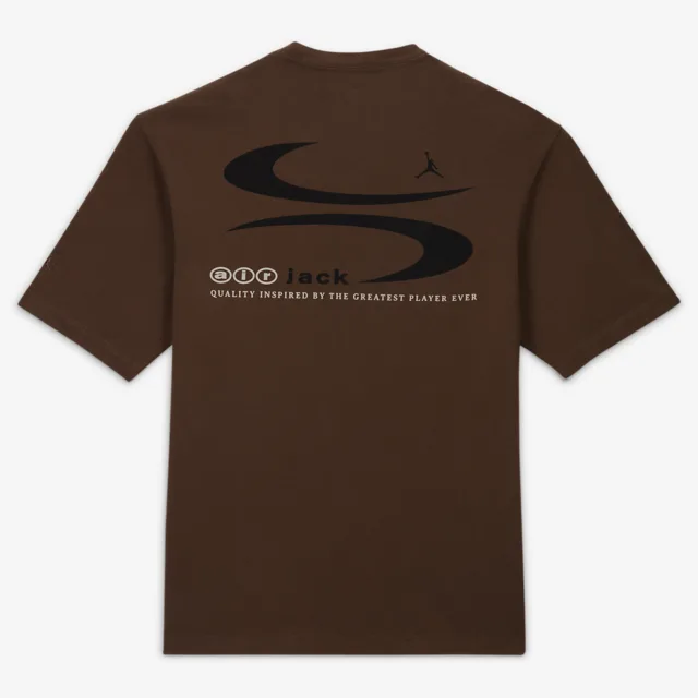 JORDAN X TRAVIS SCOTT MEN'S T-SHIRT 'BROWN' - Image 2