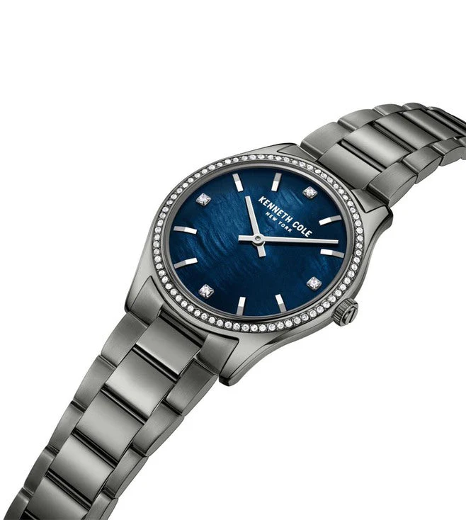 Kenneth Cole Analog Blue Dial Women 34mm - Image 2