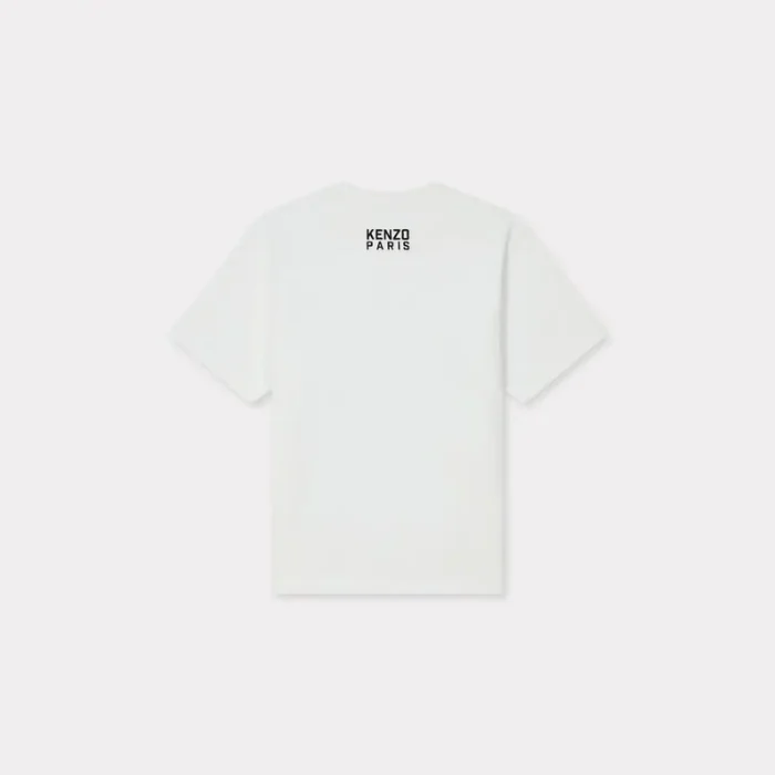 Kenzo Paris 'KENZO Happy Tiger' embroidered oversized T-shirt White - Image 2