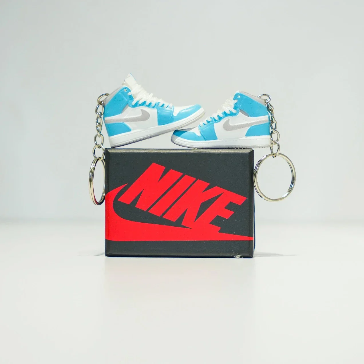 3D Sneaker Keychain With Box - AJ1 Hyper Royal