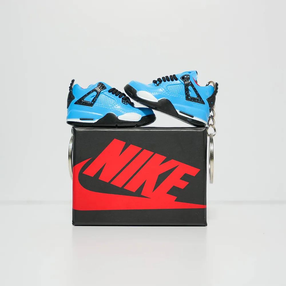 3D Sneaker Keychain With Box - AJ4 Tavis