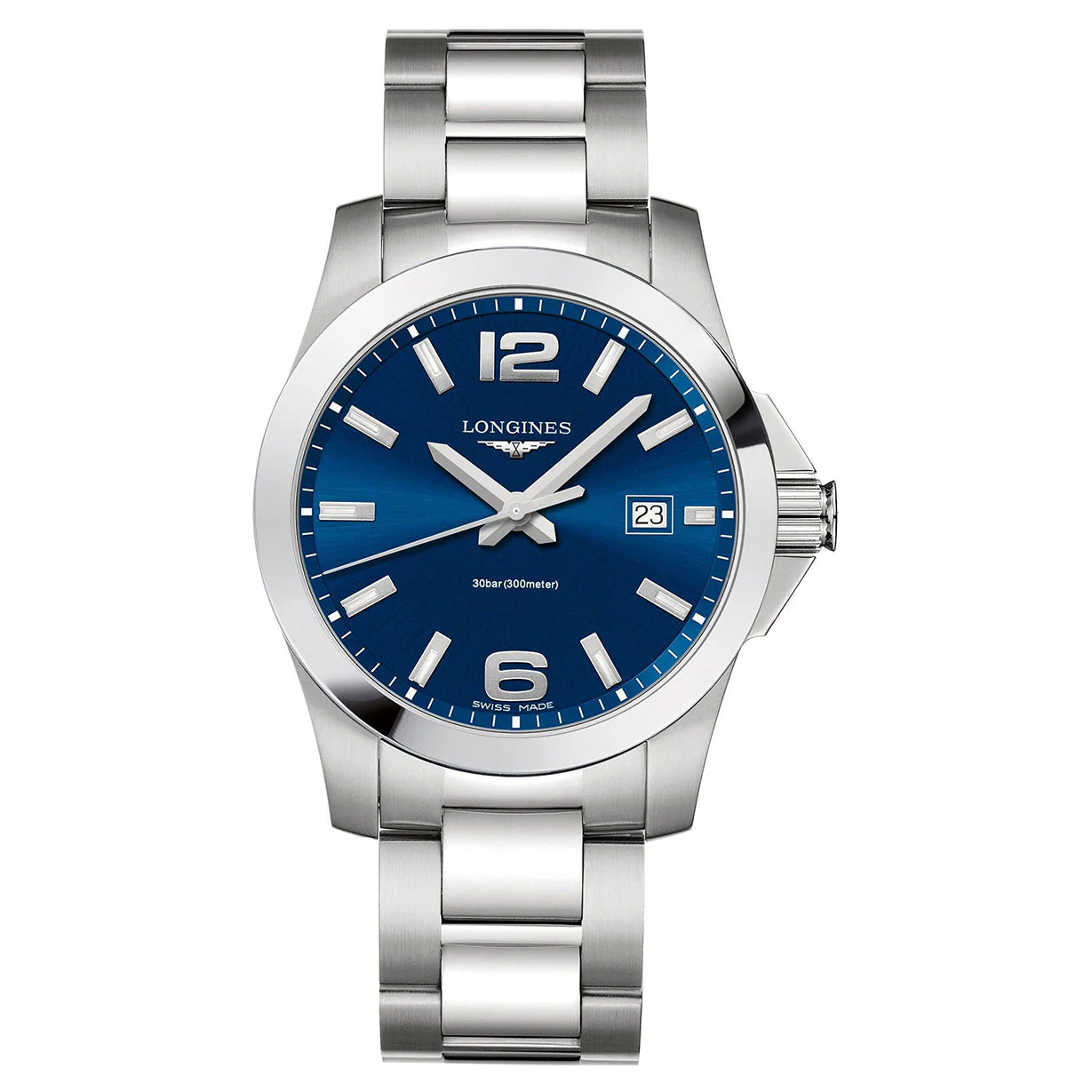 Longines Conquest Blue dial Men 41mm - Image 3