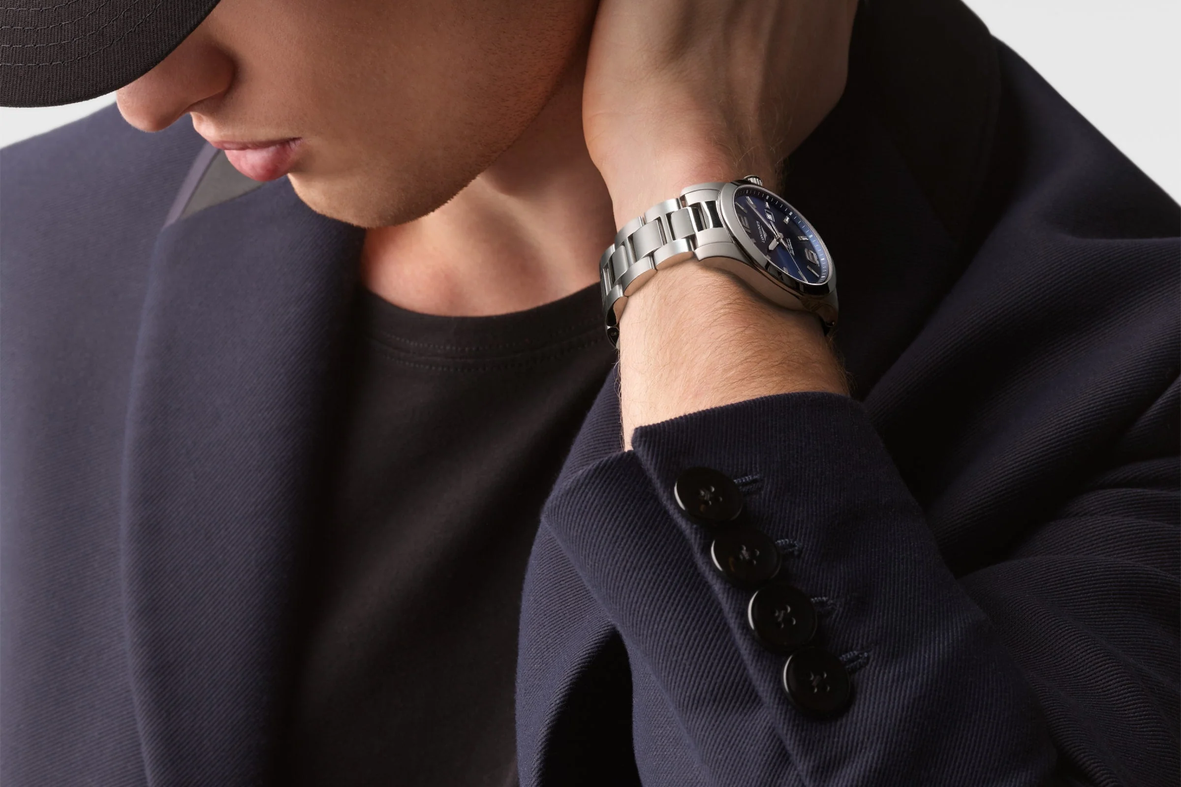 Longines Conquest Blue dial Men 43mm