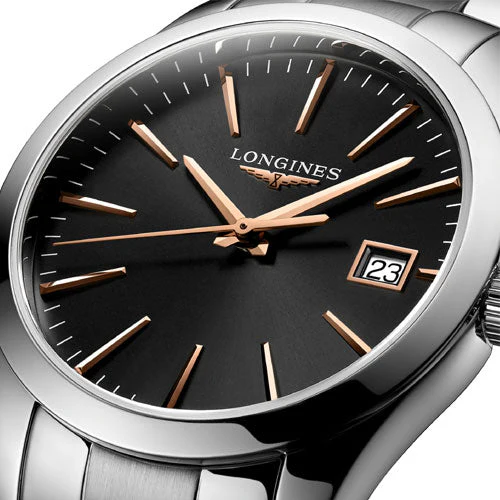 Longines Conquest Classic Black Dial Women 34mm - Image 2