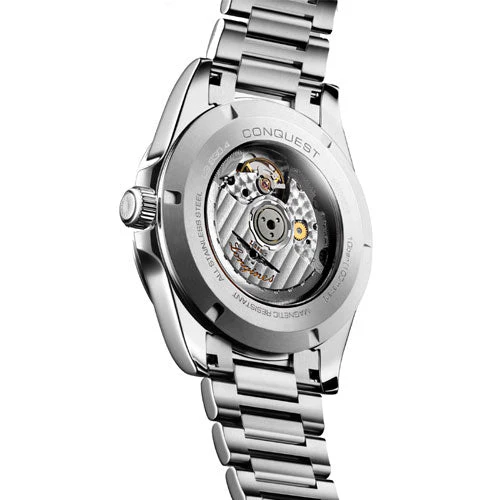 Longines Conquest Sunray silver Dial Men 41mm - Image 2
