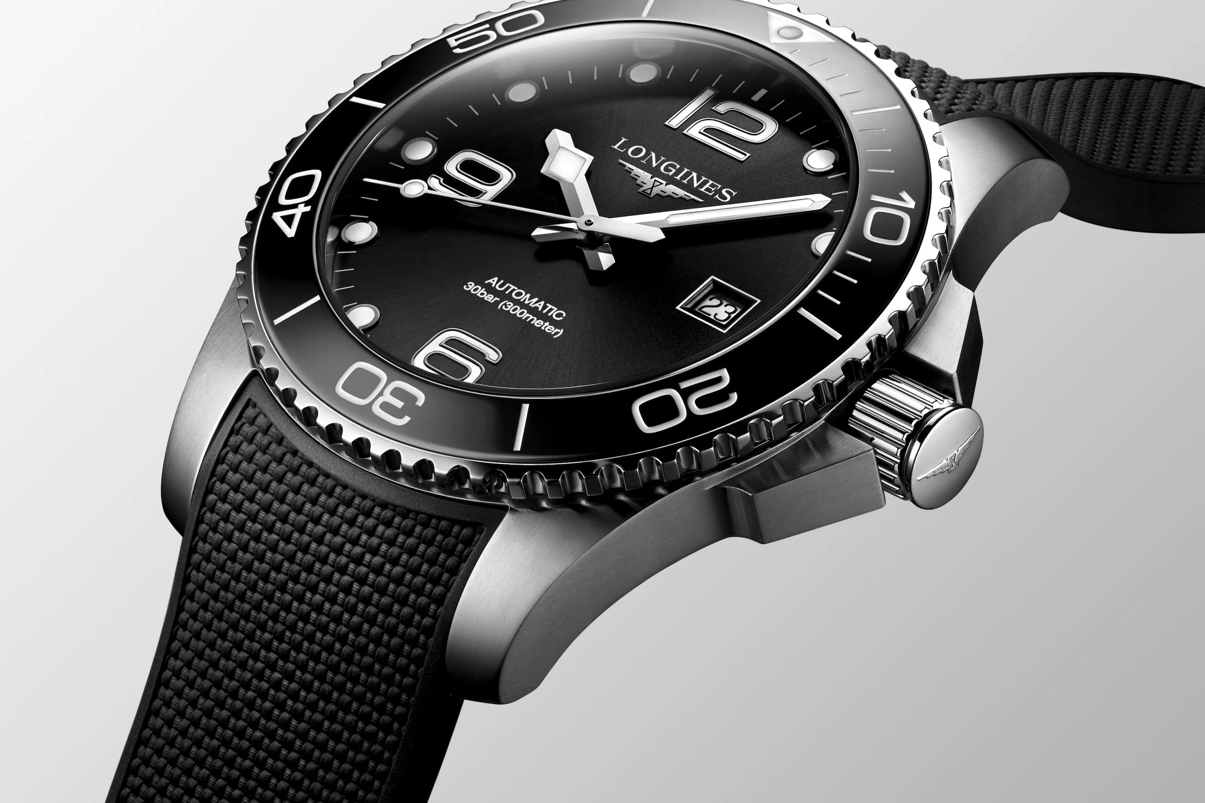 Longines Hydroconquest Black dial Men 43mm