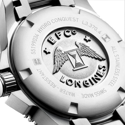Longines Hydroconquest Sunray Black Dial Women 32mm - Image 4