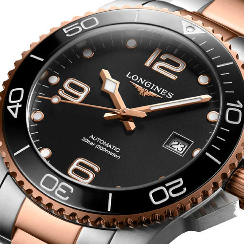 Longines Hydroconquest Sunray Black Dial Men 41mm - Image 3