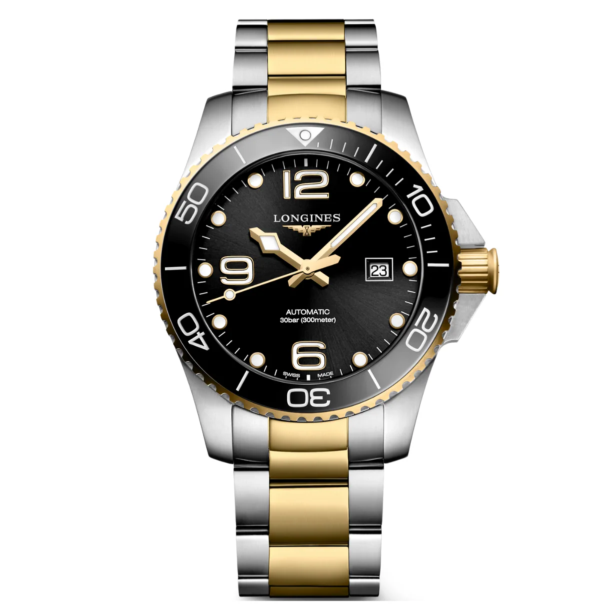 Longines Hydroconquest Sunray Black Dial Men 43mm - Image 4