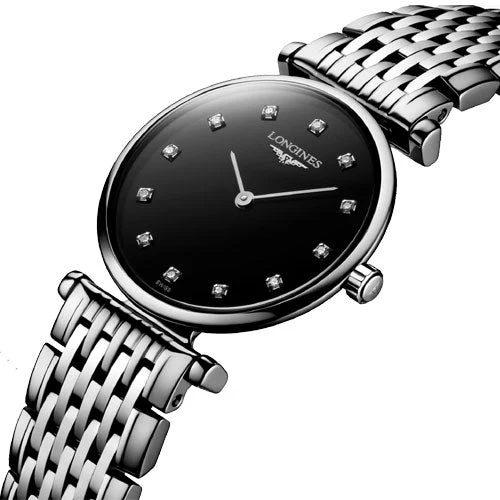 Longines La Grande Classique De Black lacquered dial Women 24mm - Image 3