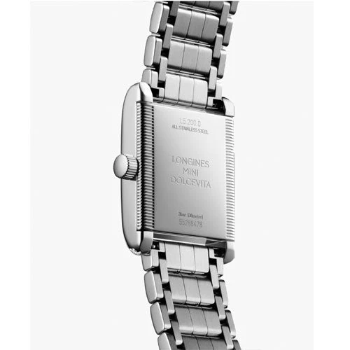 Longines Mini Dolcevita Silver Flinque Dial Women 21.5mm - Image 4
