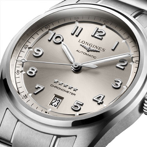 Longines Spirit Champagne Dial Unisex 37mm - Image 3