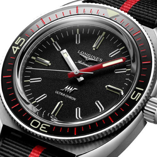 Longines Ultra-Chron Box Edition Black Dial Men's Watch 43mm - Image 2