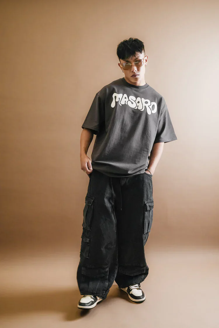 MASARO INSPIRE T-SHIRT GREY - Image 3